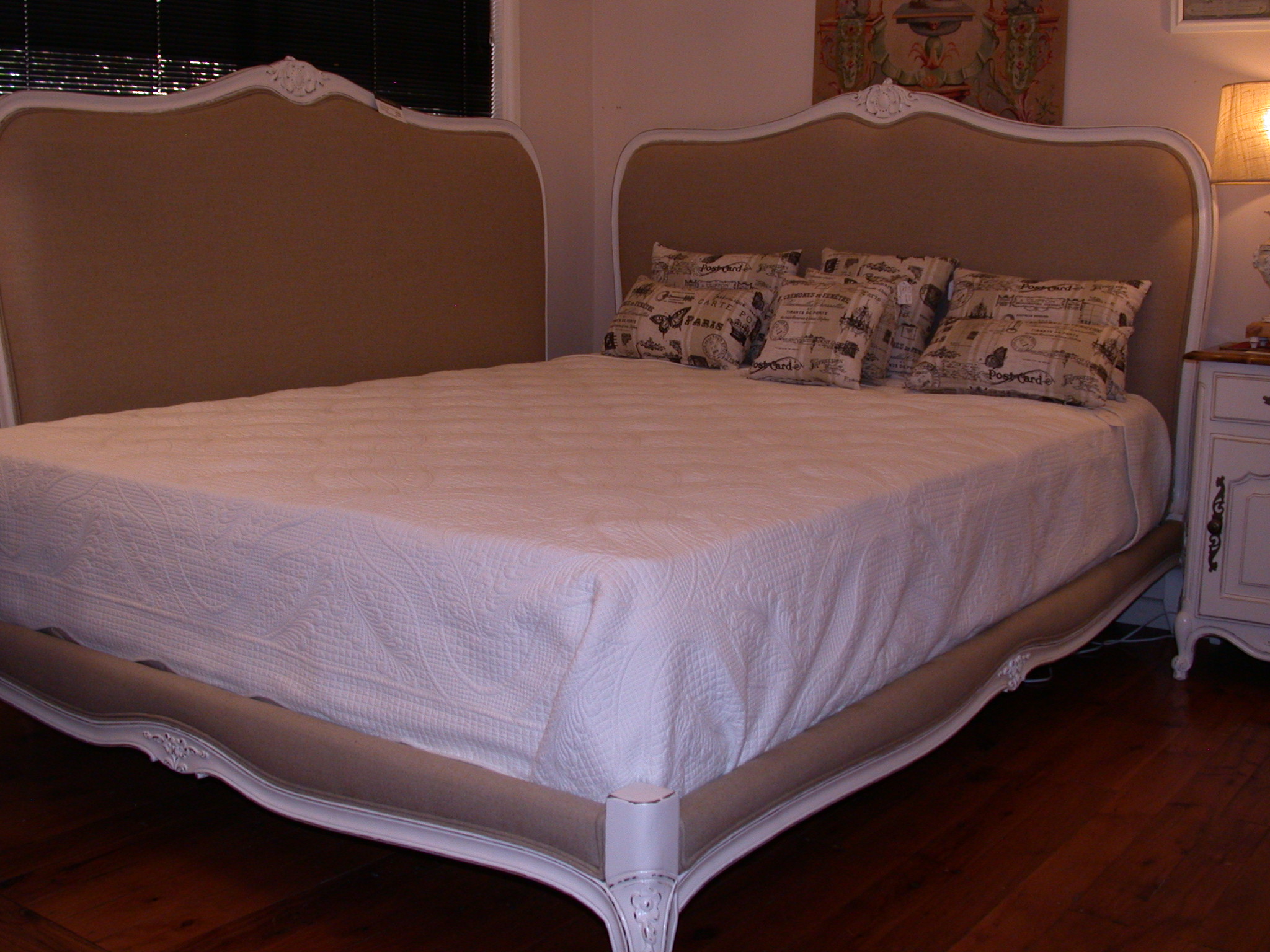 french-provincial-louis-xv-style-queen-size-lowered-end-bed-white-1